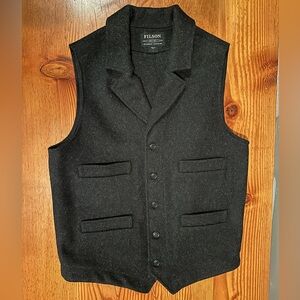 Filson Mackinaw Wool Western Vest men’s size Large